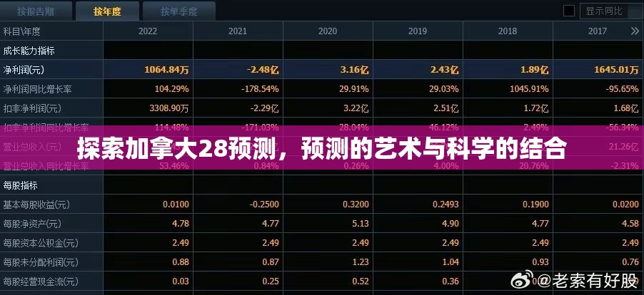 探索加拿大28预测，预测的艺术与科学的结合