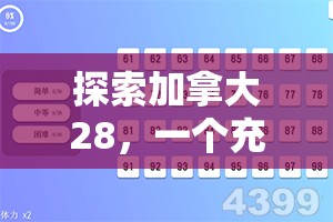 探索加拿大28，一个充满魅力的数字的世界